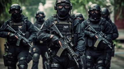 Special Force Prepare For Action