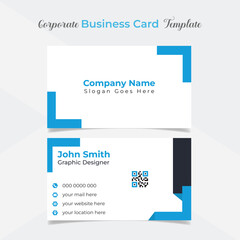 unique and eye catching professional company business card template design
