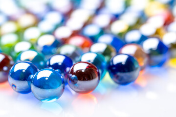 ビー玉の画像素材