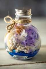 ハーバリウムの写真素材　インテリアイメージ