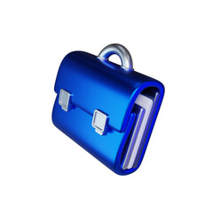 Briefcase 3D Icon