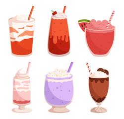 Variety Indulgent Milkshakes. Creamy, Flavorful, And Irresistible. From Classic Chocolate And Vanilla To Unique Flavors
