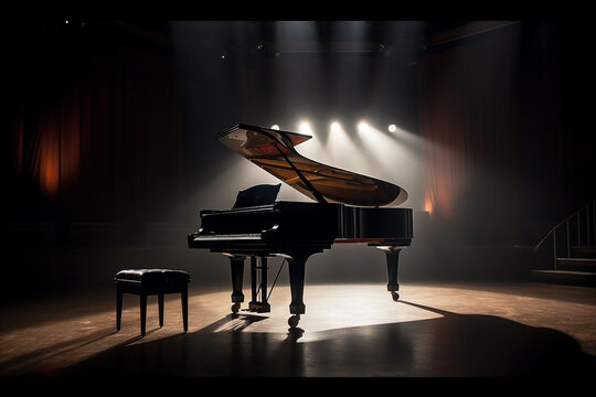 Grand Piano On Stage Images – Parcourir 3,793 le catalogue de photos,  vecteurs et vidéos | Adobe Stock