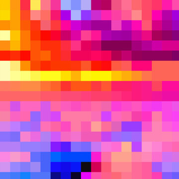 8-bit pixel abstract vector backdrop background concept