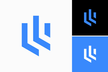 letter lw logo vector premium template