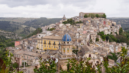 Naklejka premium Ancient City of Ragusa Ibla. Sicily Italy