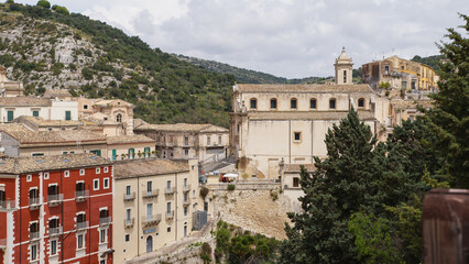 Fototapeta na wymiar Ancient City of Ragusa Ibla. Sicily Italy