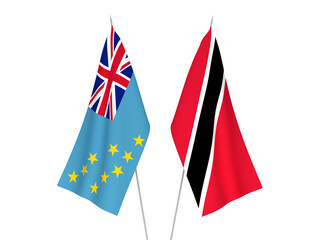 Tuvalu and Republic of Trinidad and Tobago flags