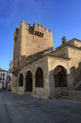 Fototapeta na wymiar Caceres is one of Spain's World Heritage Cities.