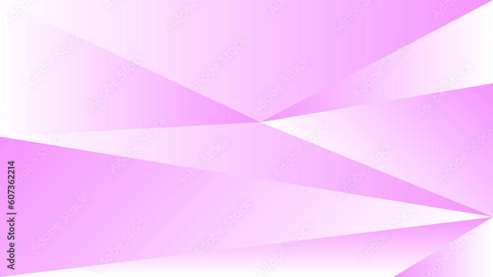 Poster vector design of polygonal abstract geometric background in light purple color