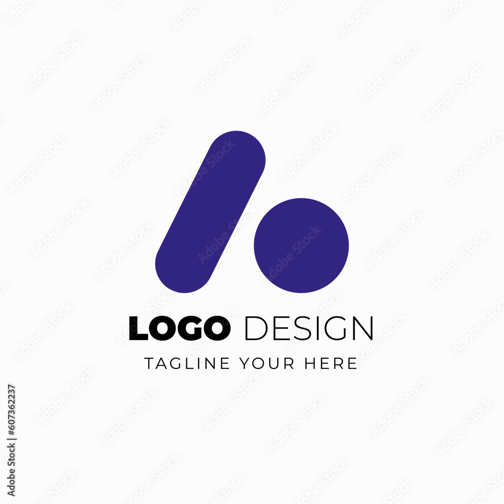 Poster Vector icon Company logo template, illustration design for Brand, Company, and Corporate