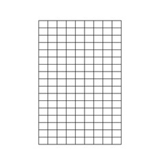 Minimalist Line Grid Shape