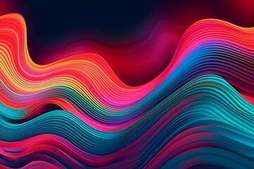 abstract colorful wave background. 