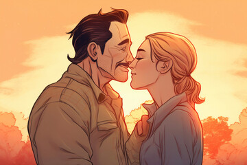 Embracing Destiny: The Love Story of a Lifetime. Generative AI