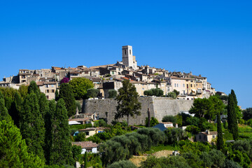 Saint Paul de Vence medieval village, South of France.