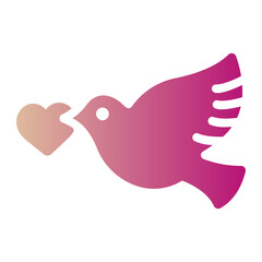 dove gradient icon