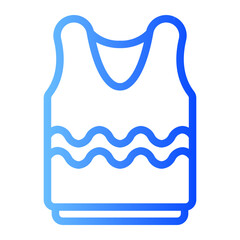 vest gradient icon