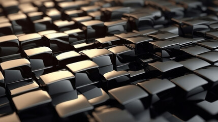 Obraz premium Sublime Fusion: The Beauty of Dark and Light. Generative AI