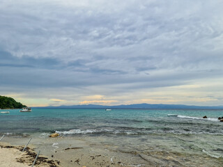 Fototapeta na wymiar Greek coast
