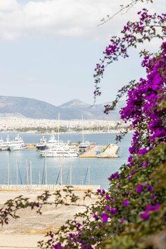 Greek landscape in Pireaus