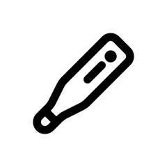 thermometer line icon