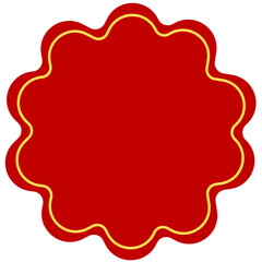 Star Shape Sale Badge