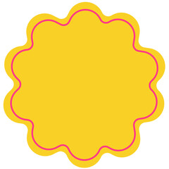 Star Shape Sale Badge