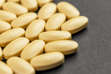 Painkillers pharmaceutical pills for headache