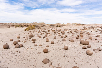 Campo de bochas de San Juan Ischigualasto Argentina