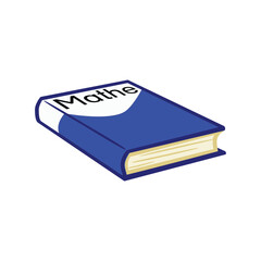 Book icon. Isometric 3d illustration of book icon for web design