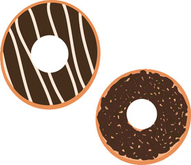 set of donuts