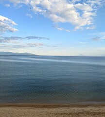 Beach and blue sky