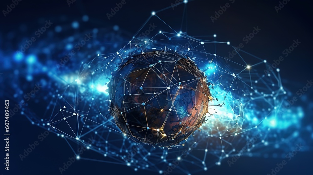 Poster GPS map, pin address location on mobile apps. Generative AI