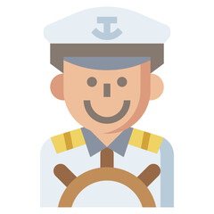 sailor line icon,linear,outline,graphic,illustration