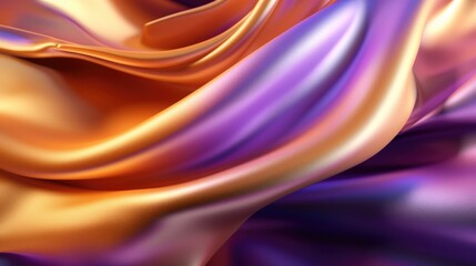 Fototapeta na wymiar Abstract Background with 3D Wave Bright color