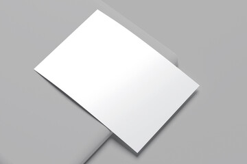 A5 Poster Blank Mockup