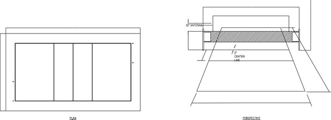 Volleyball court illustration vector sketch