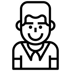 young line icon,linear,outline,graphic,illustration