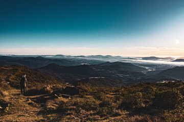 Nascer do sol em Urupema