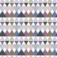 Triangle pattern. Seamless pattern background from a variety of multicolored triangles.