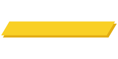 Rectangular Ribbon Banner