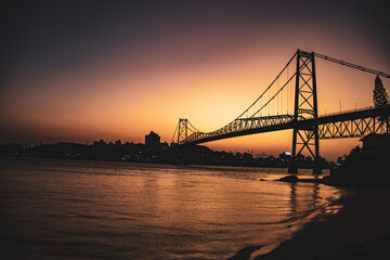 Ponte Hercílio Luz em Florianópolis Floripa