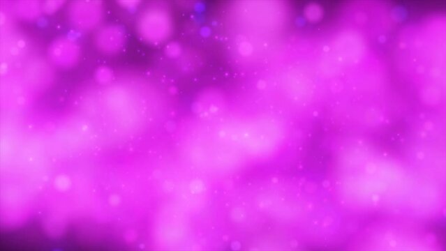 Beautiful  Abstract  Particles Background - 4K