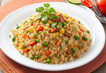 "Delicious Food: A Culinary Journey - &iexcl;Comida Deliciosa: Un Viaje Culinario! (generated with AI)"