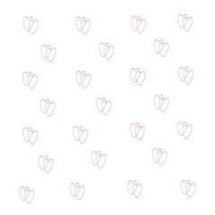 seamless pattern with hearts