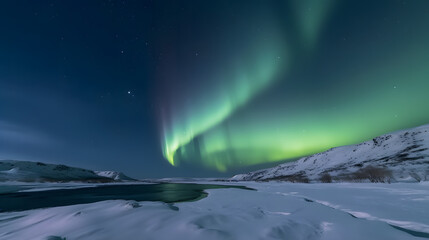 Fototapeta premium northern lights