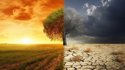 Climate change affects