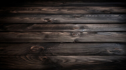 Background from wooden boards. Generative AI