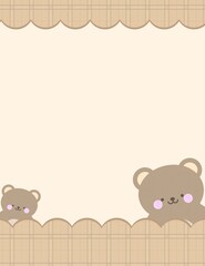 Frame background pastel 