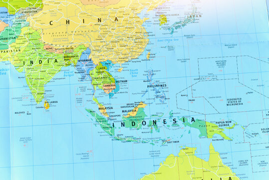 Political Map of Southeast Asia